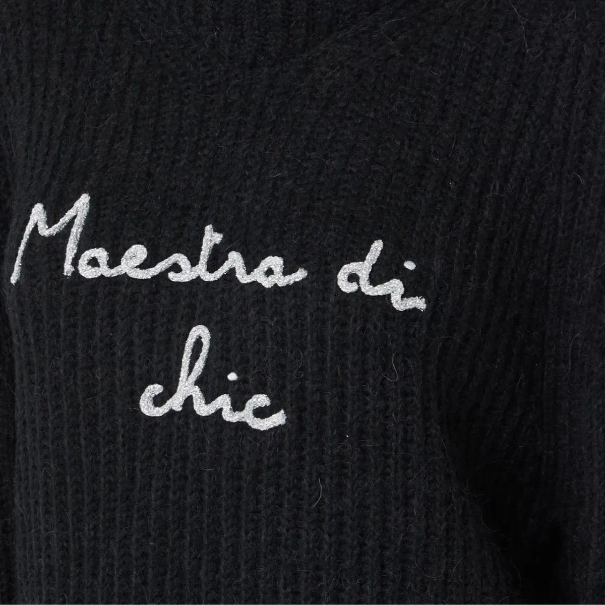 Abito In Maglia Maestra Di Chic