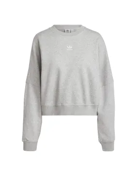 ADIDAS Felpa Essentials Crew Fleece Grey