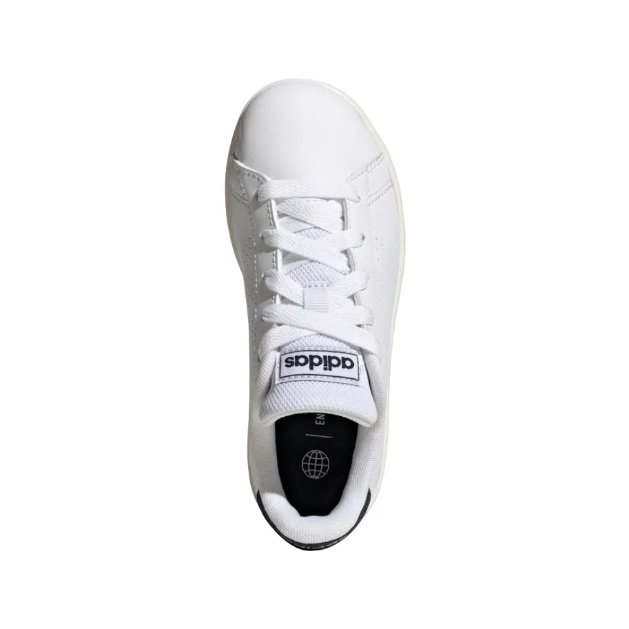 Adidas unisex boys' sneakers Advantage Lifestyle Court Lace K GW6487 white-ink