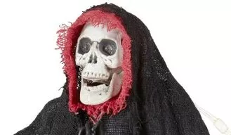 Animated Halloween Grim Reaper 46cm