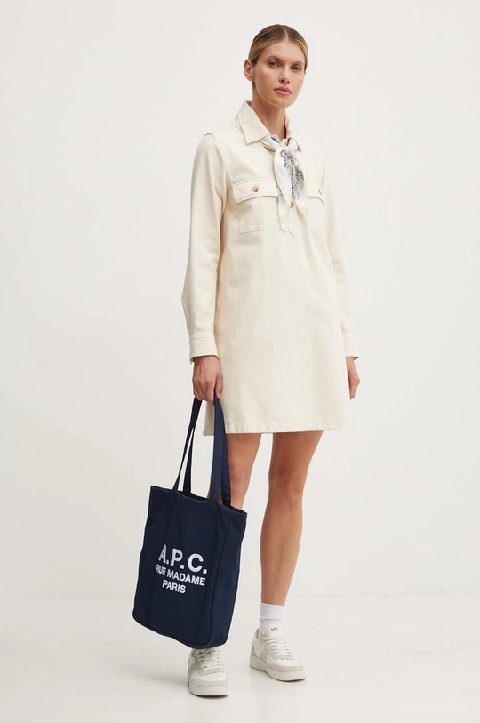 A.P.C. borsa tote lou rue madame