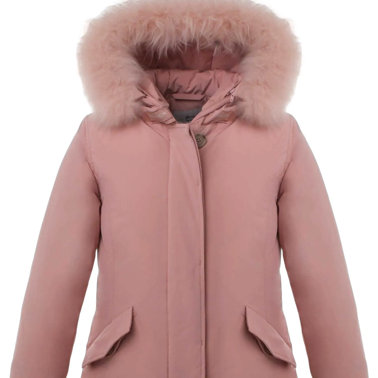 Arctic Parka Luxury Dusty Pink Bambina E Teenager