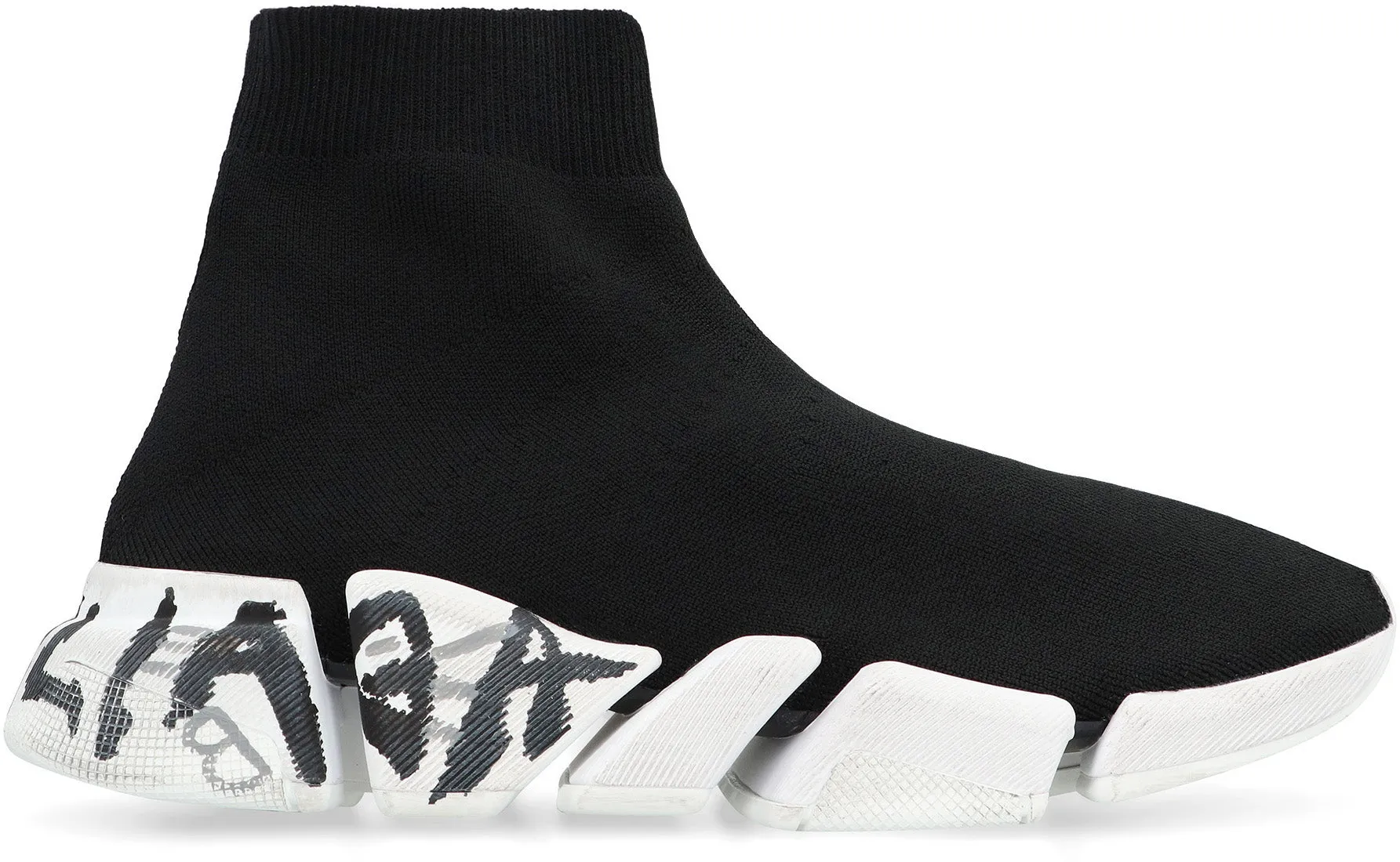 Balenciaga Sneakers Speed 2.0 in maglia effetto calzino