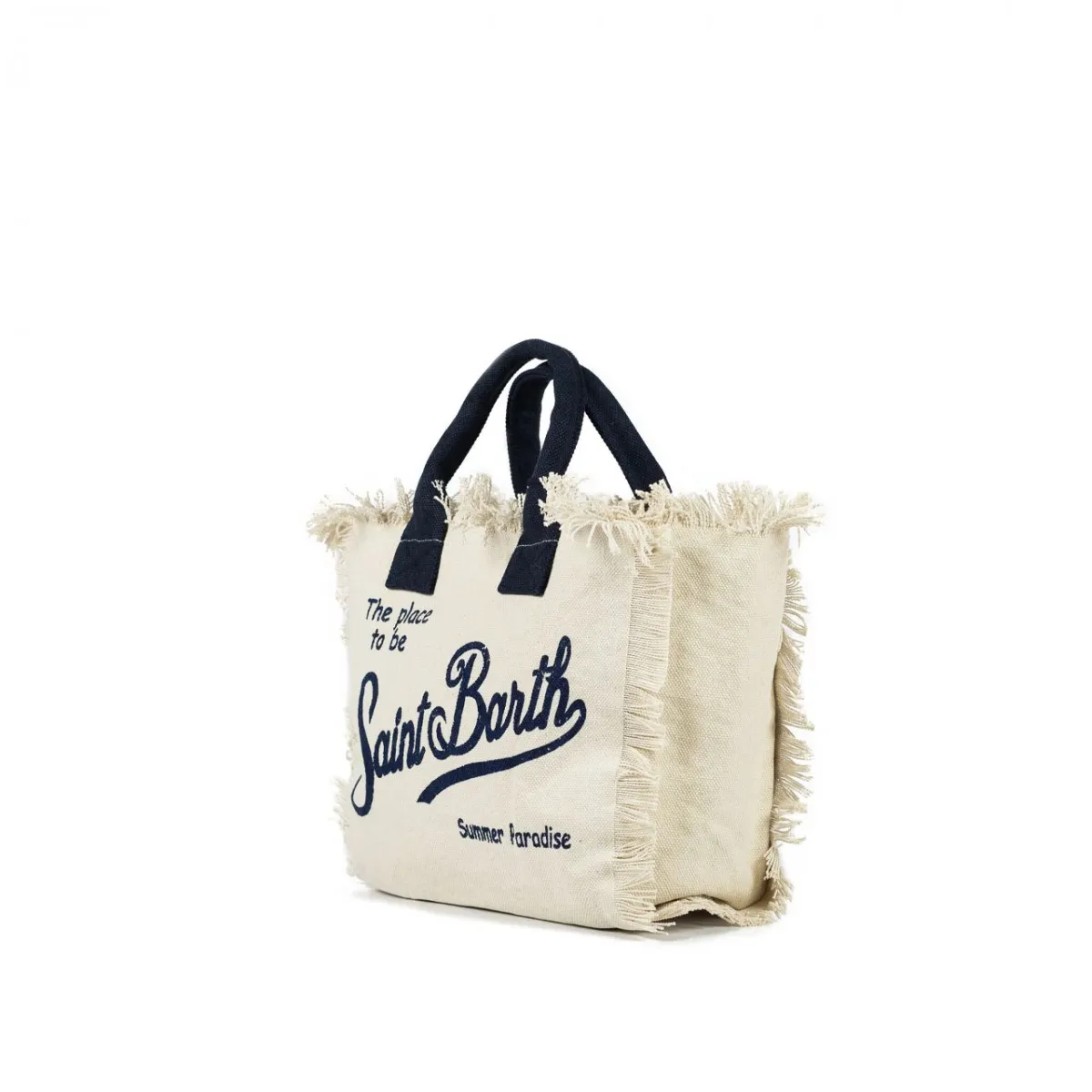 Borsa Colette In Canvas Bianco