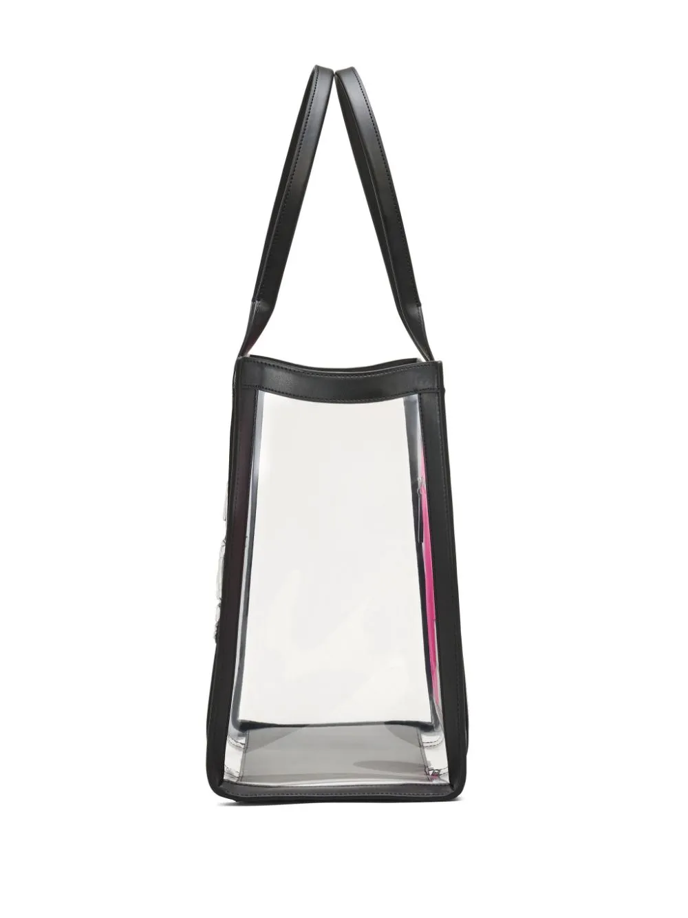 Borsa The Large Clear in nero Marc Jacobs - donna