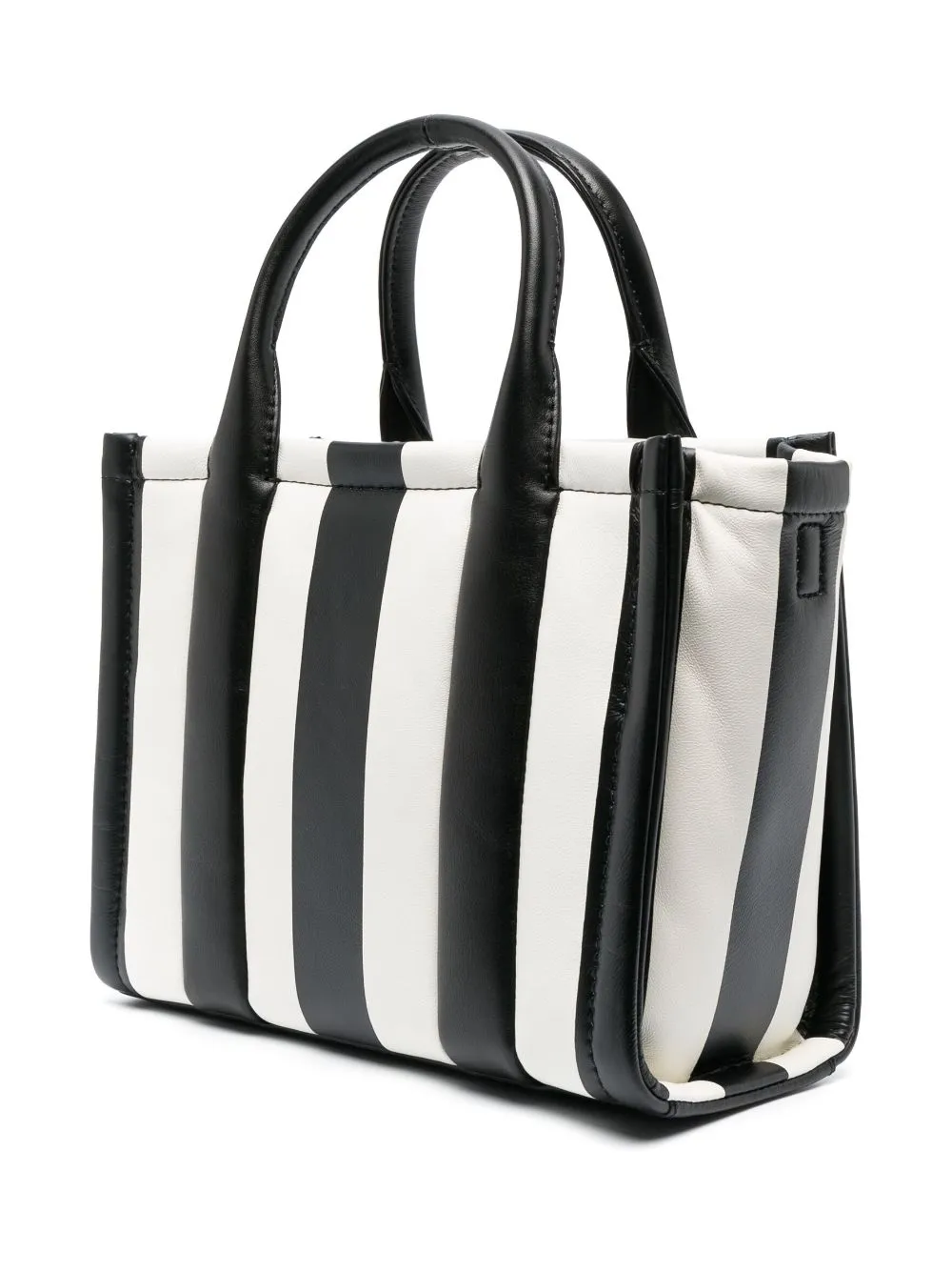 Borsa the small tote in bianco e nero - donna