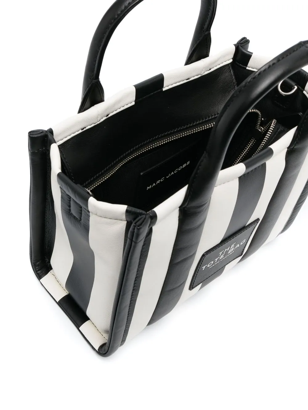 Borsa the small tote in bianco e nero - donna