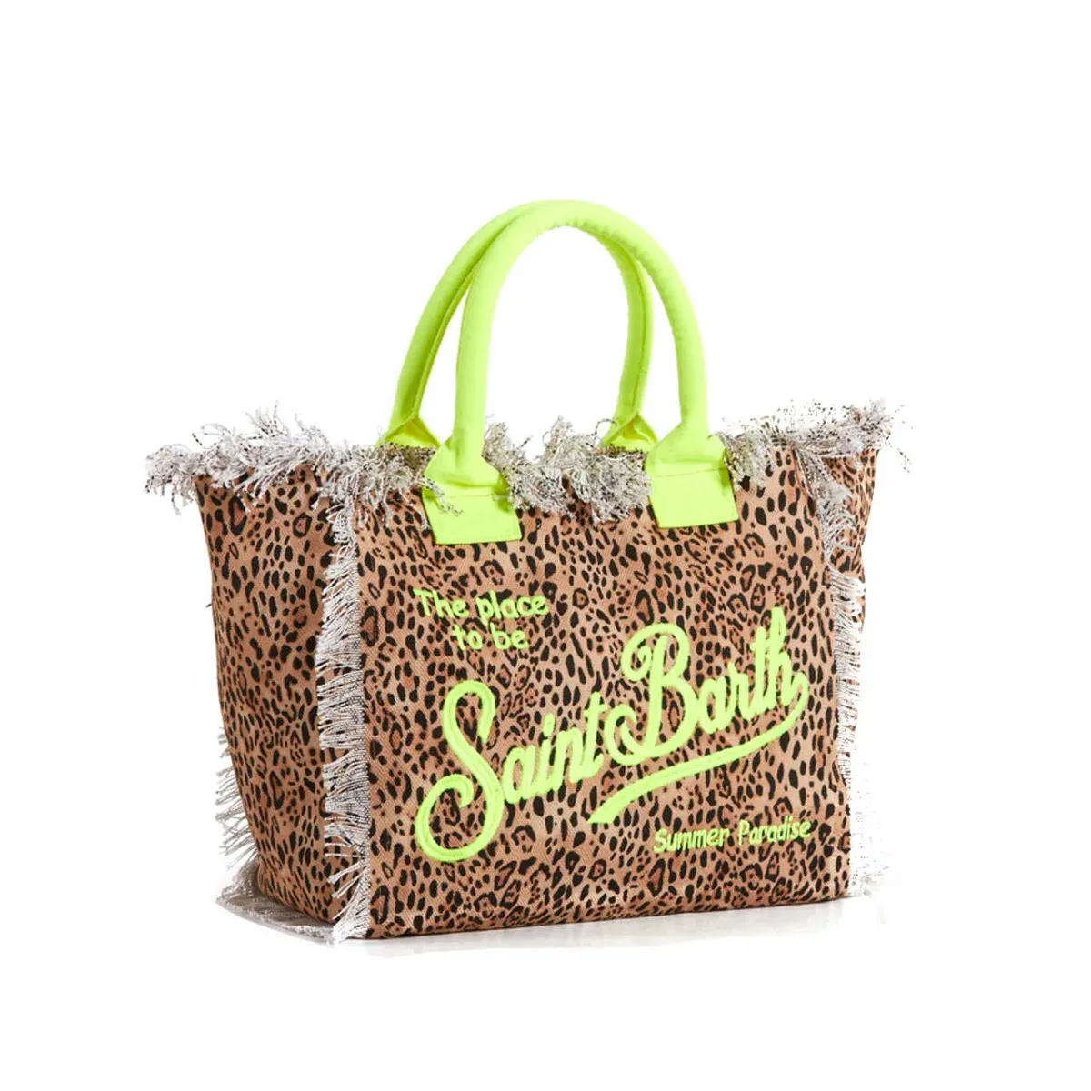 Borsa Vanity In Canvas Sand Leopard 94 Emb