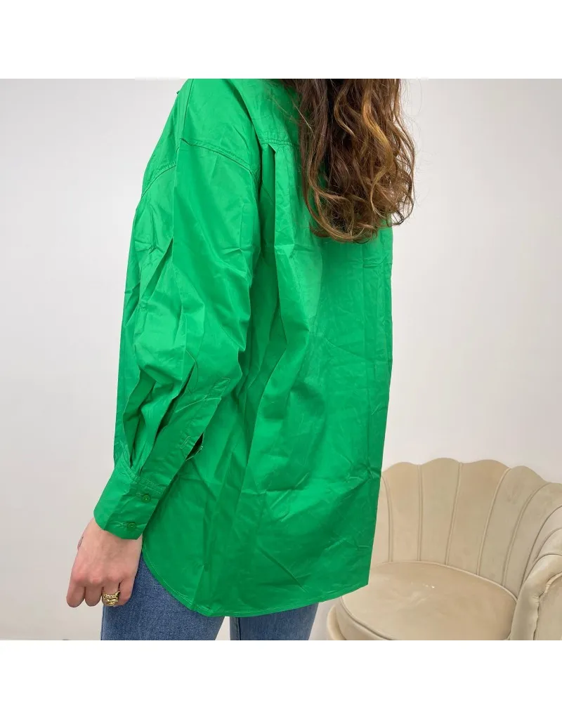 CAMICIA BASIC VERDE