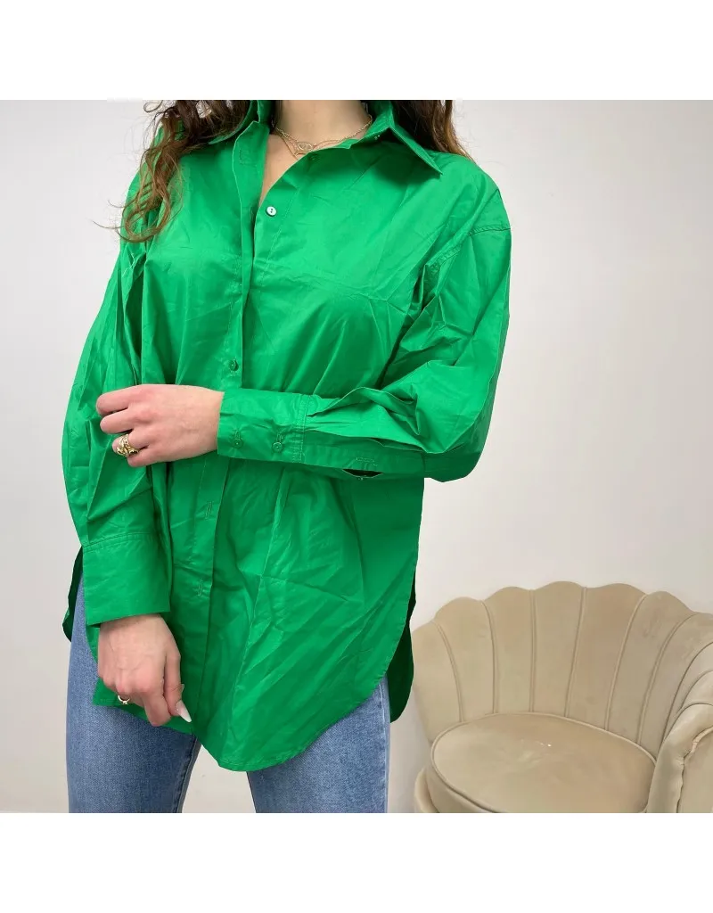 CAMICIA BASIC VERDE