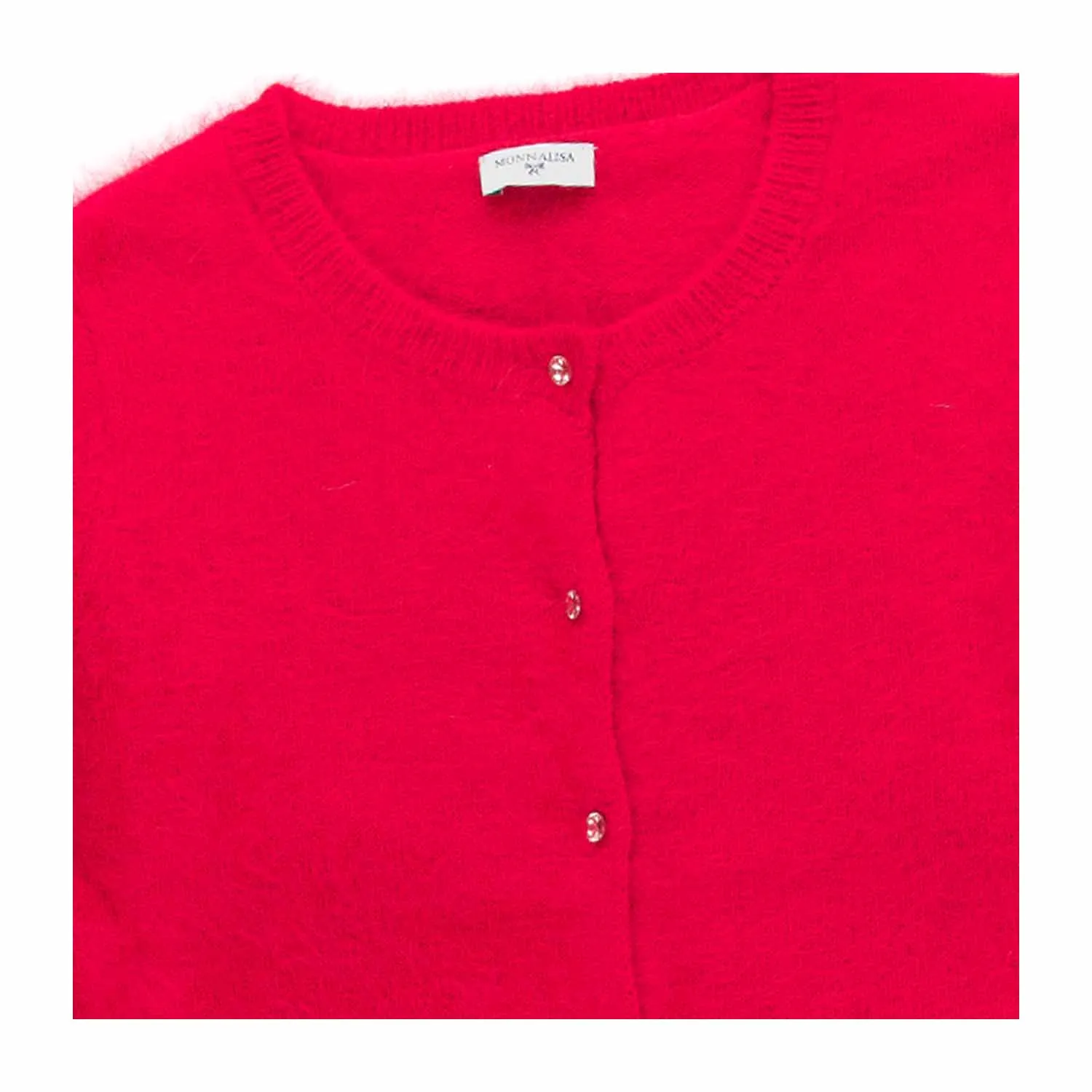 Cardigan Rosso Fragola Girl