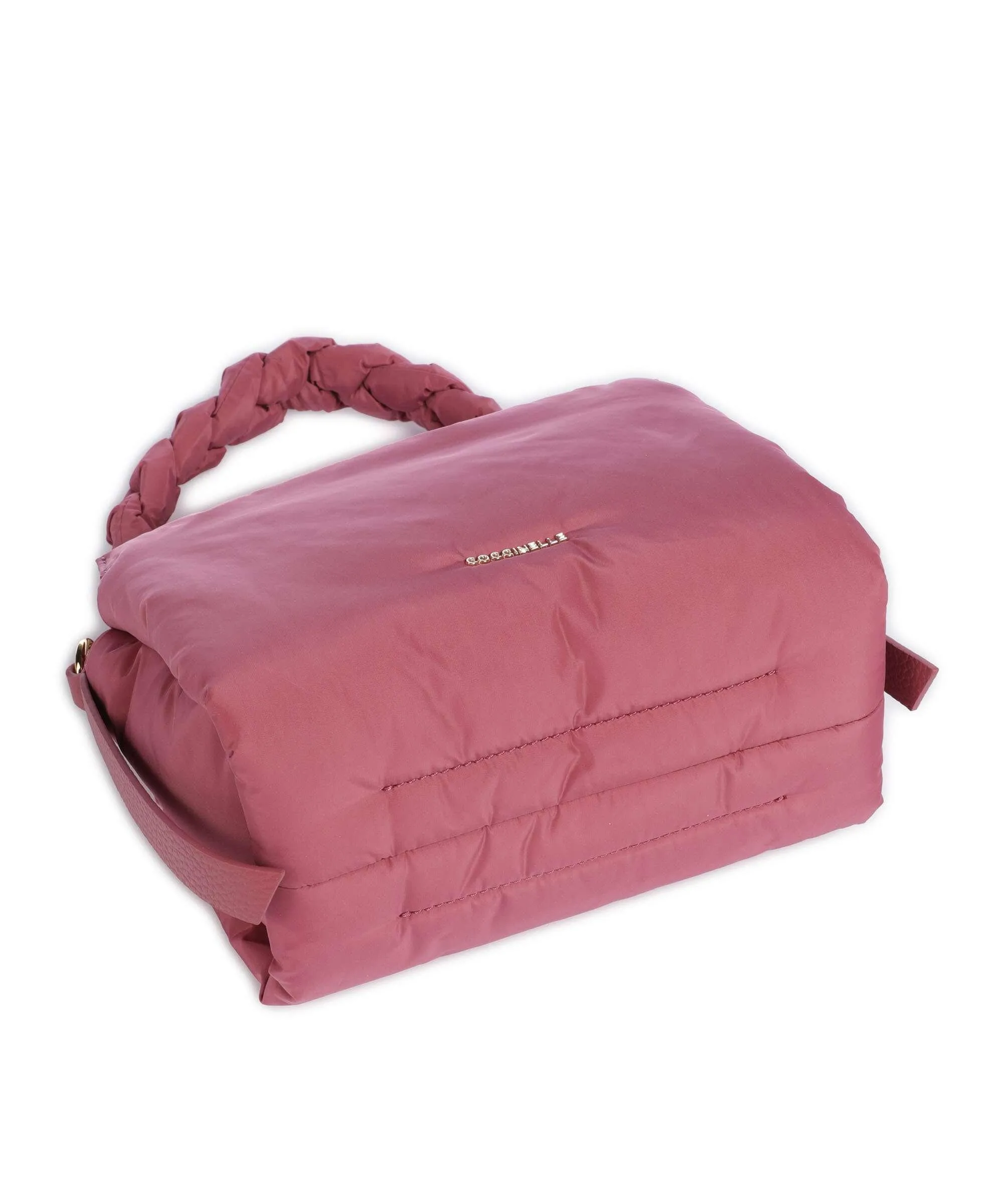  Coccinelle Boheme Puffy Nylon Borsa a mano nylon rosa antico  