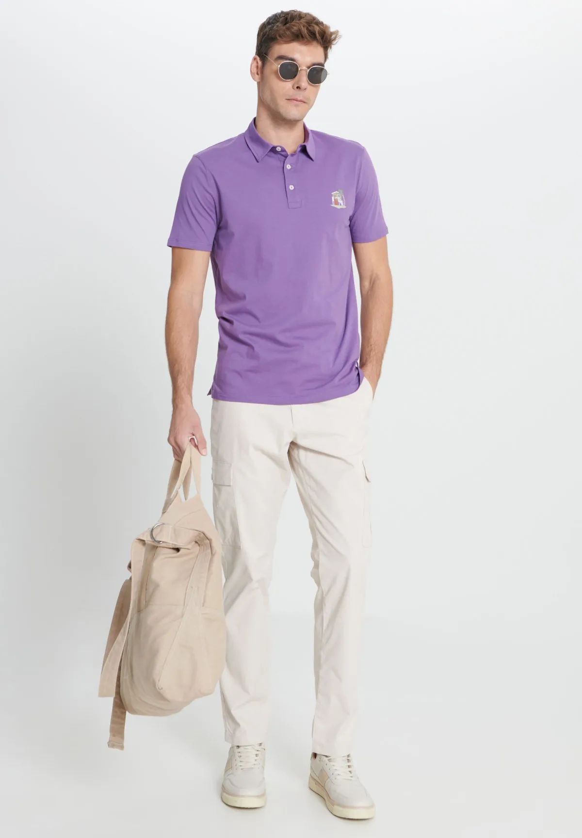 COMFORT FIT SIDE POCKET - Pantaloni cargo