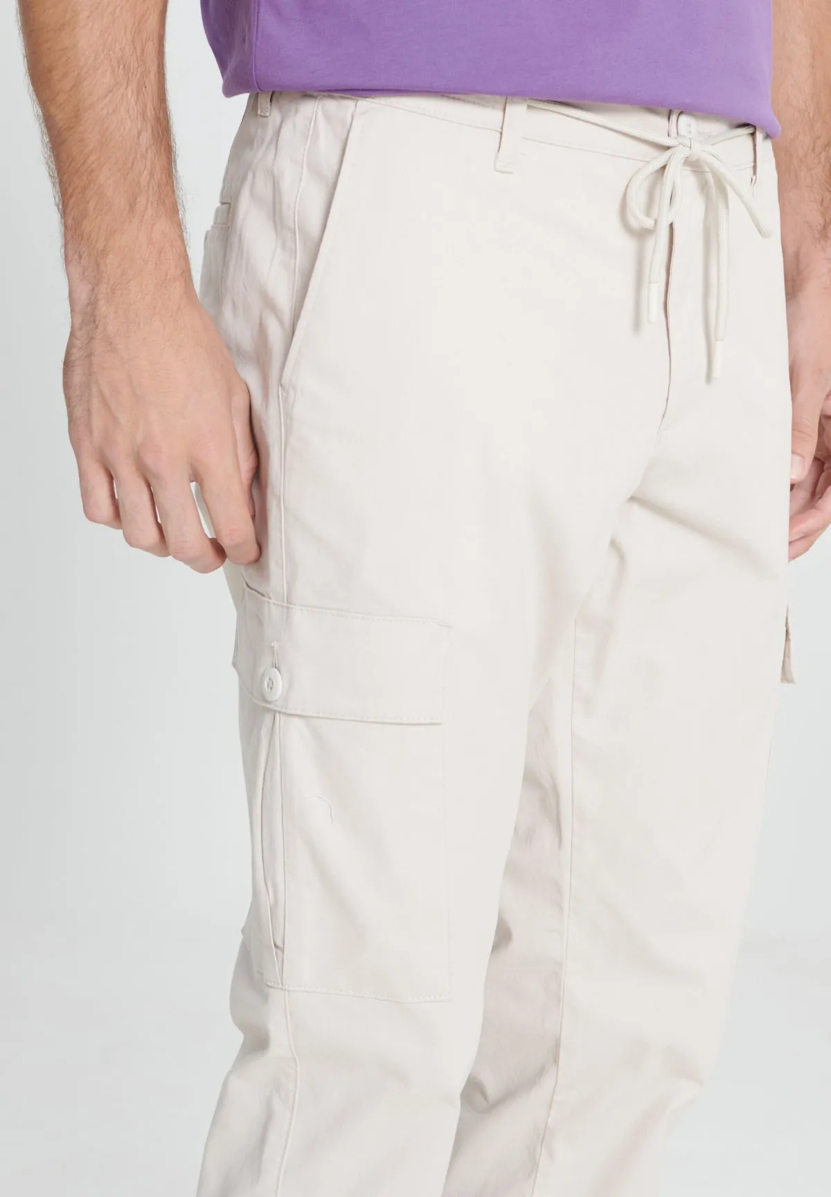 COMFORT FIT SIDE POCKET - Pantaloni cargo