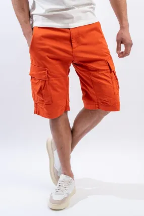 CP COMPANY STRETCH SATEEN CARGO SHORTS 14CMBE116A005694G