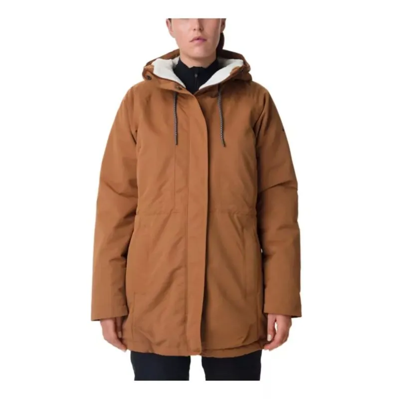 Donna Columbia Parka South Canyon (marrone cammello)