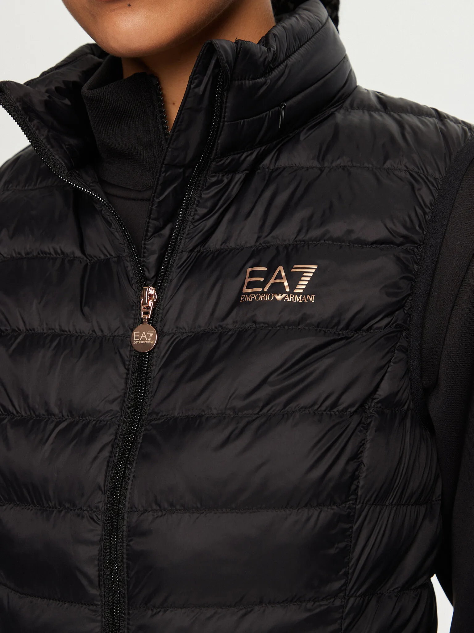 EA7 – SMANICATO GILET IN PIUMA