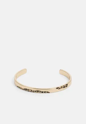 EMBOSSED CUFF UNISEX - Bracciale