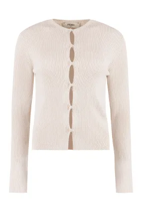 Fendi Cardigan a coste