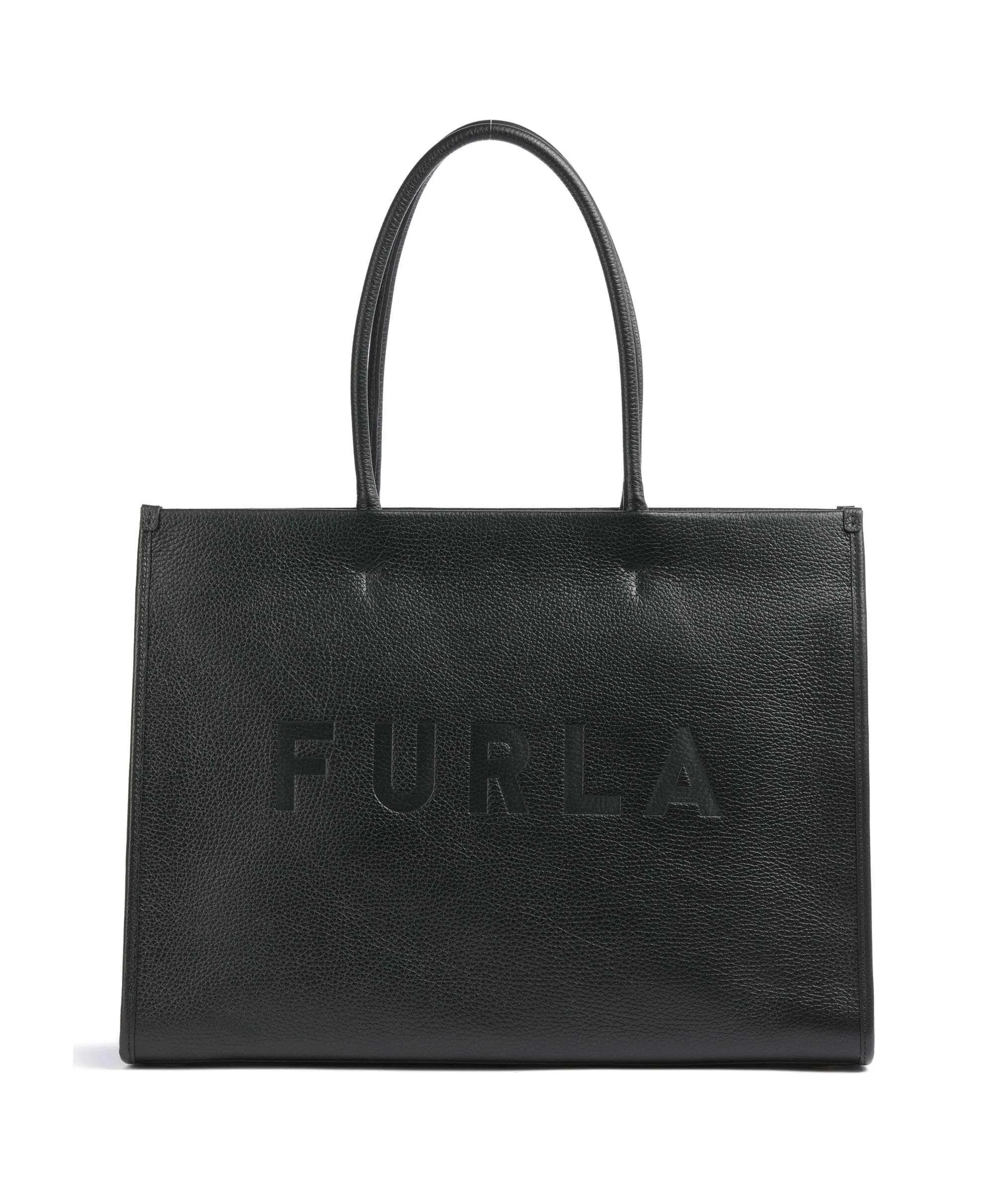  Furla Opportunity L Borsa shopper pelle granulata nero  