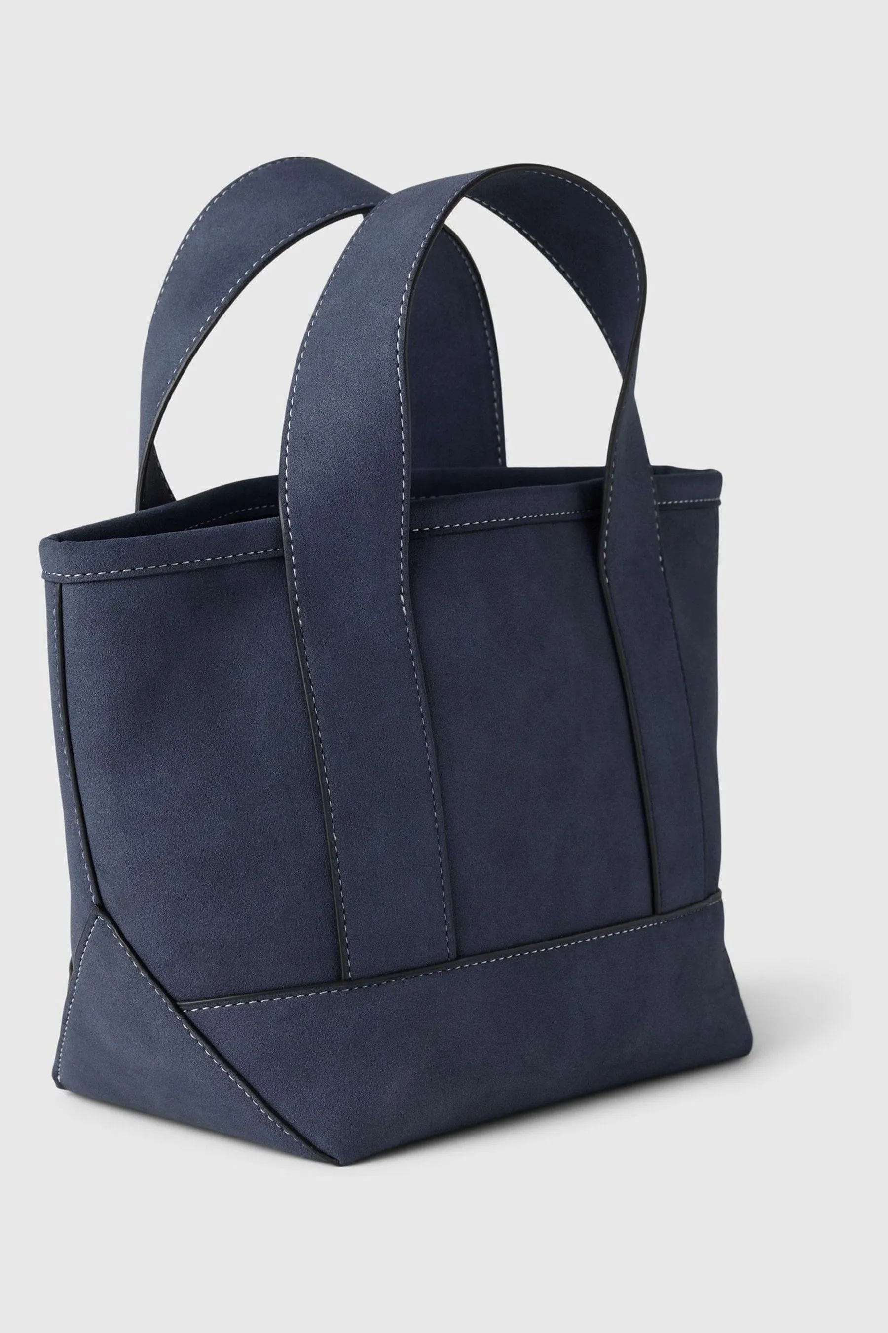 Gap DÔEN - Borsa tote scamosciata vegana con logo