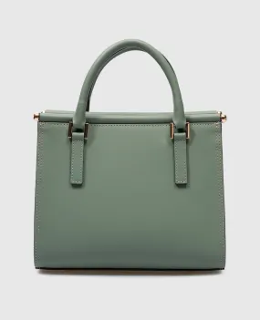 Gianni Notaro Borsa tote in pelle verde 225RUGA