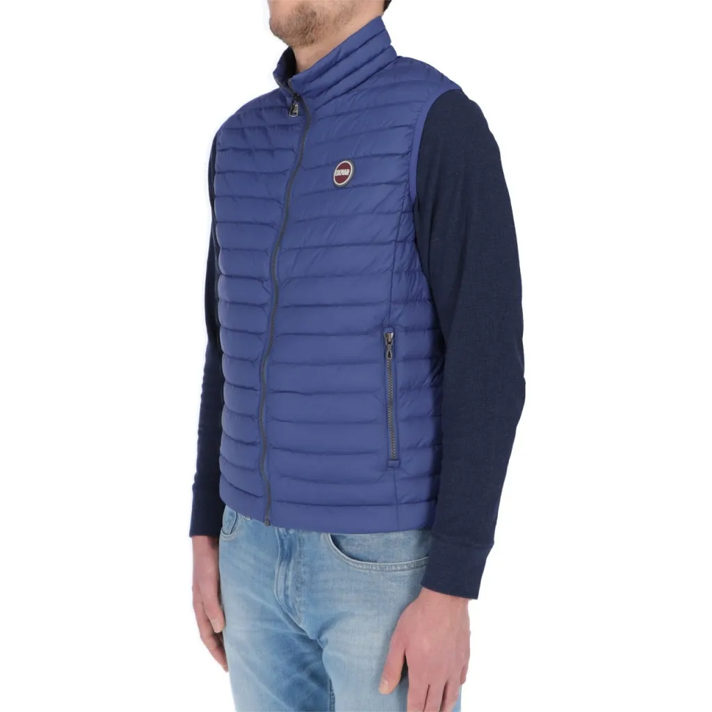 Gilet Colmar Originals Uomo Cappuccio Piuma dOca 540 SNORKEL BLUE