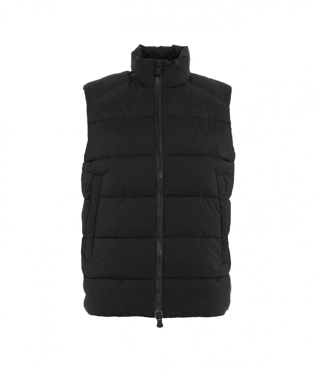 Gilet in eco piuma nero nero