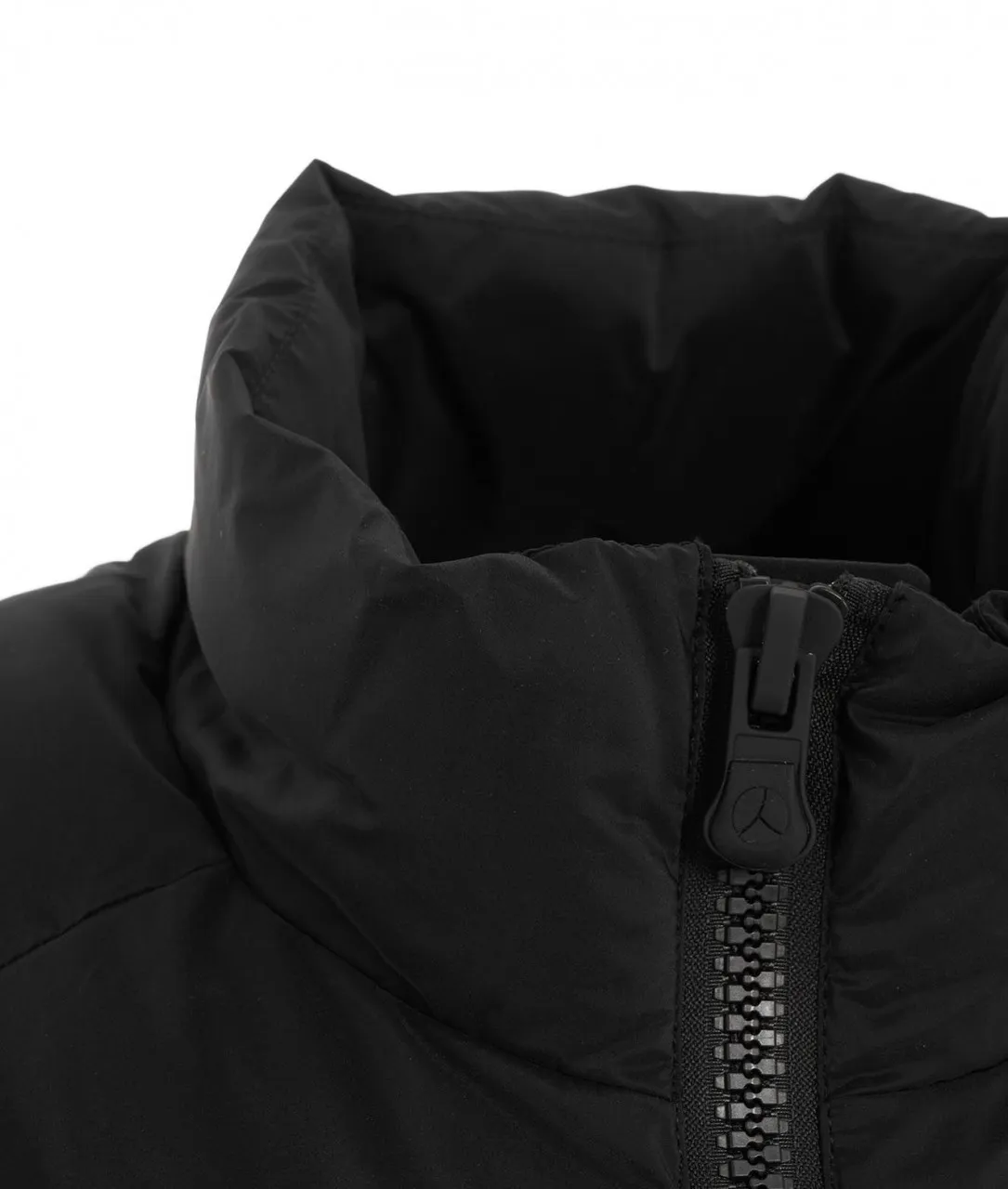 Gilet in eco piuma nero nero