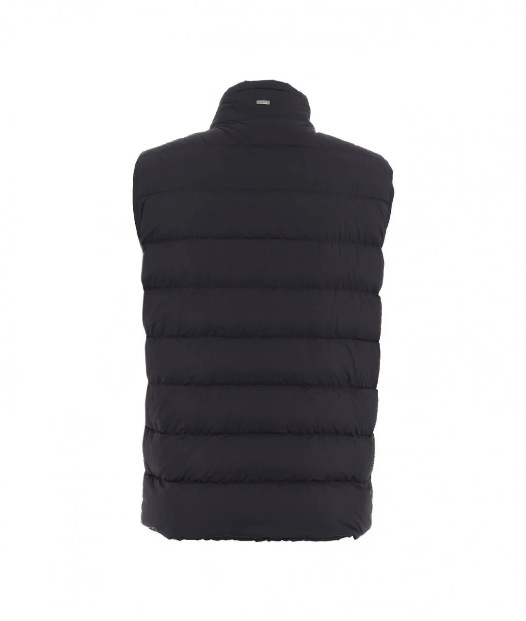 Gilet in piuma blu scuro blu scuro