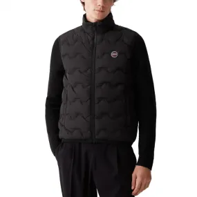 Gilet In Piuma Effetto Trapuntato Black