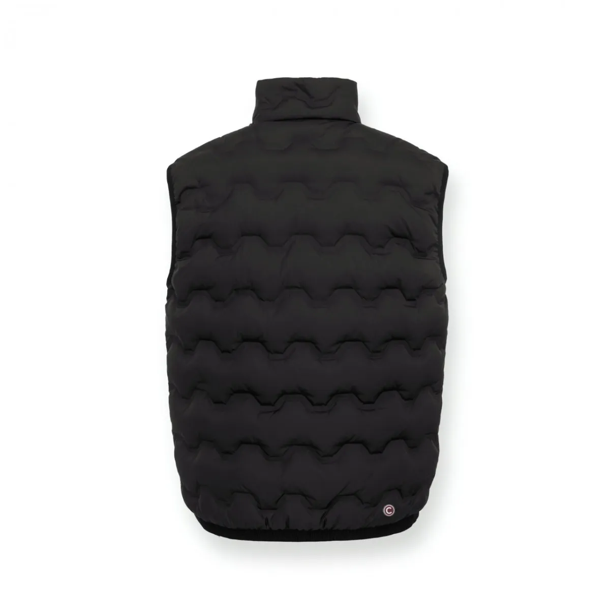 Gilet In Piuma Effetto Trapuntato Black