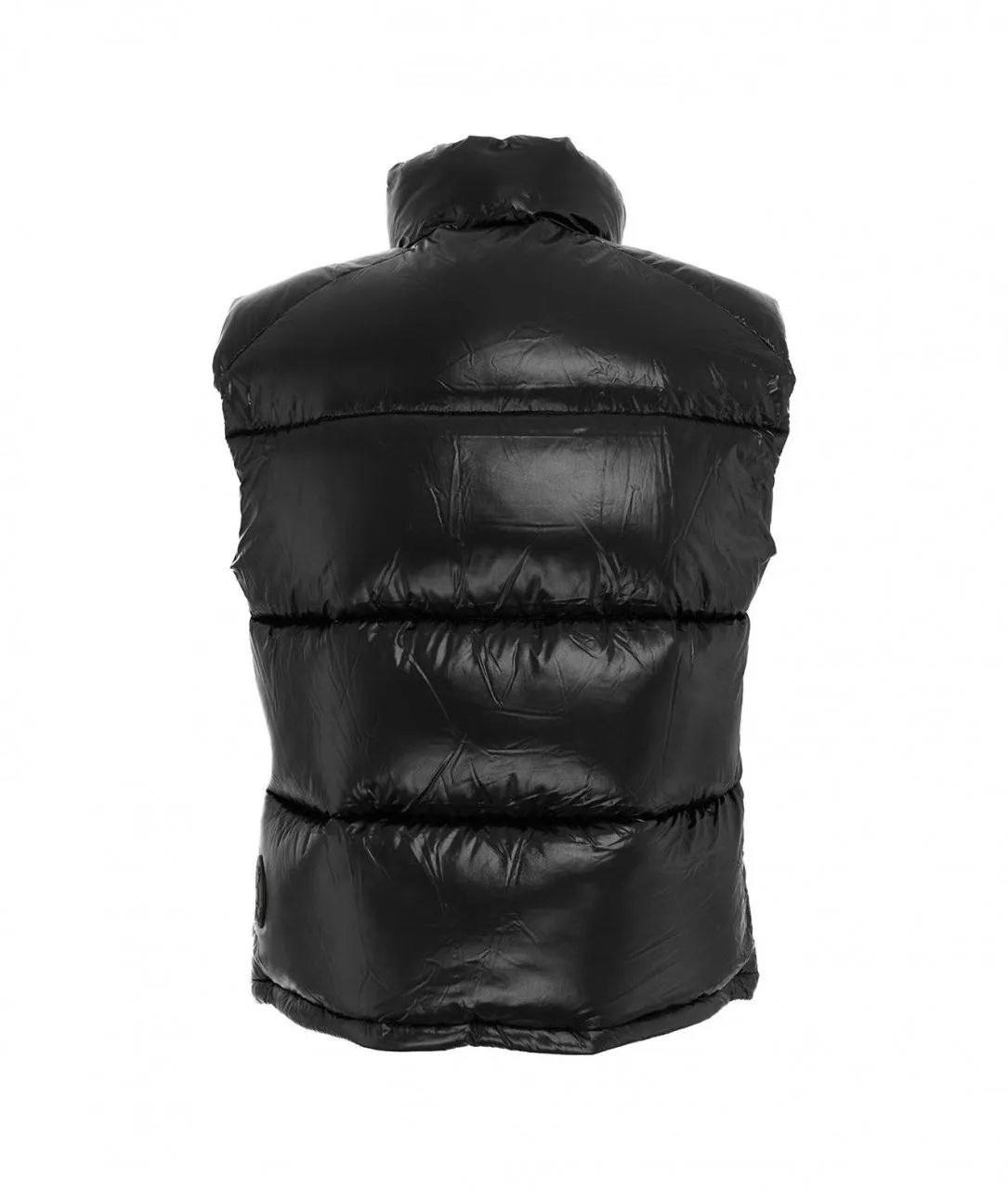 Gilet Luck in eco piuma nero nero