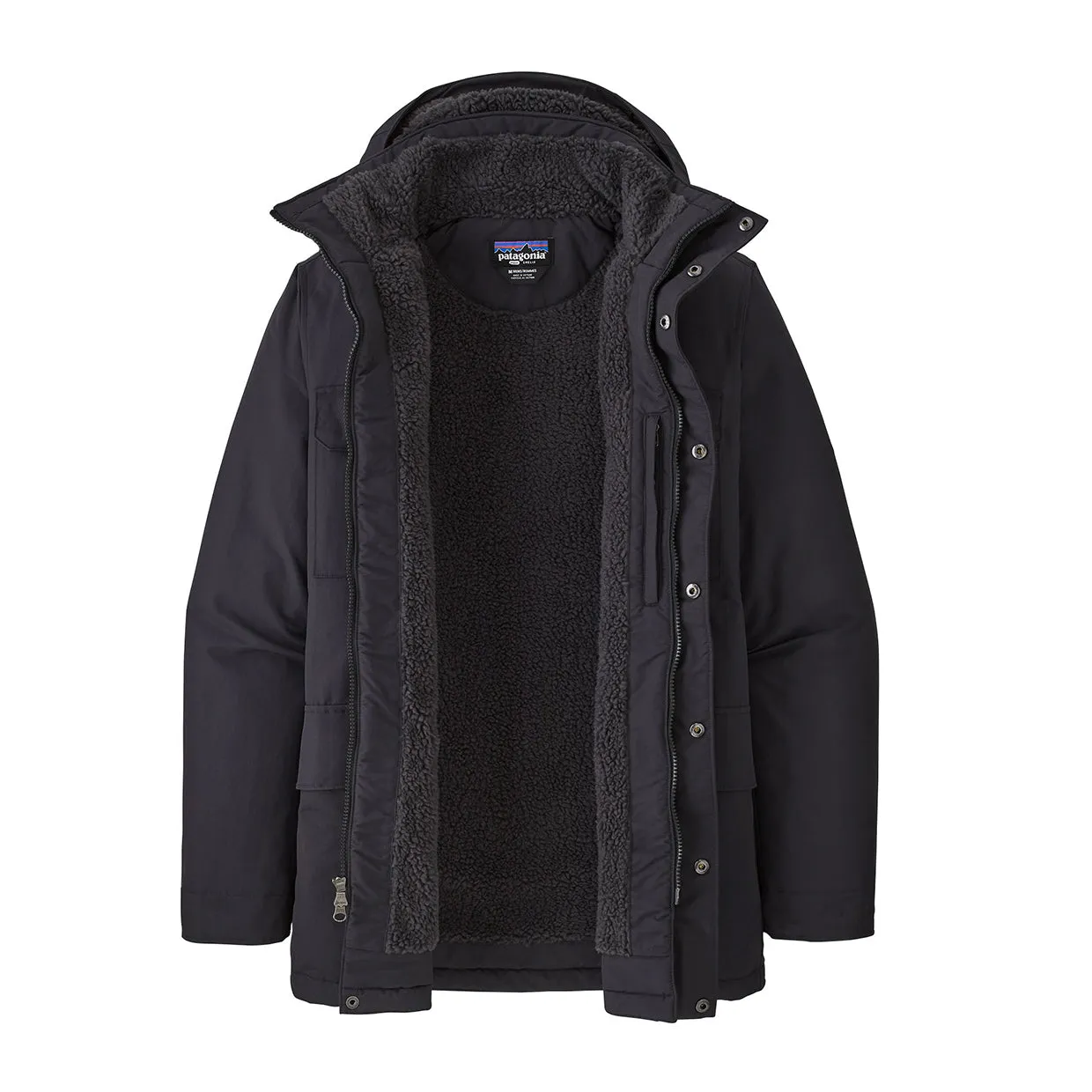 Giubbino Uomo Patagonia Isthmus Parka Nero