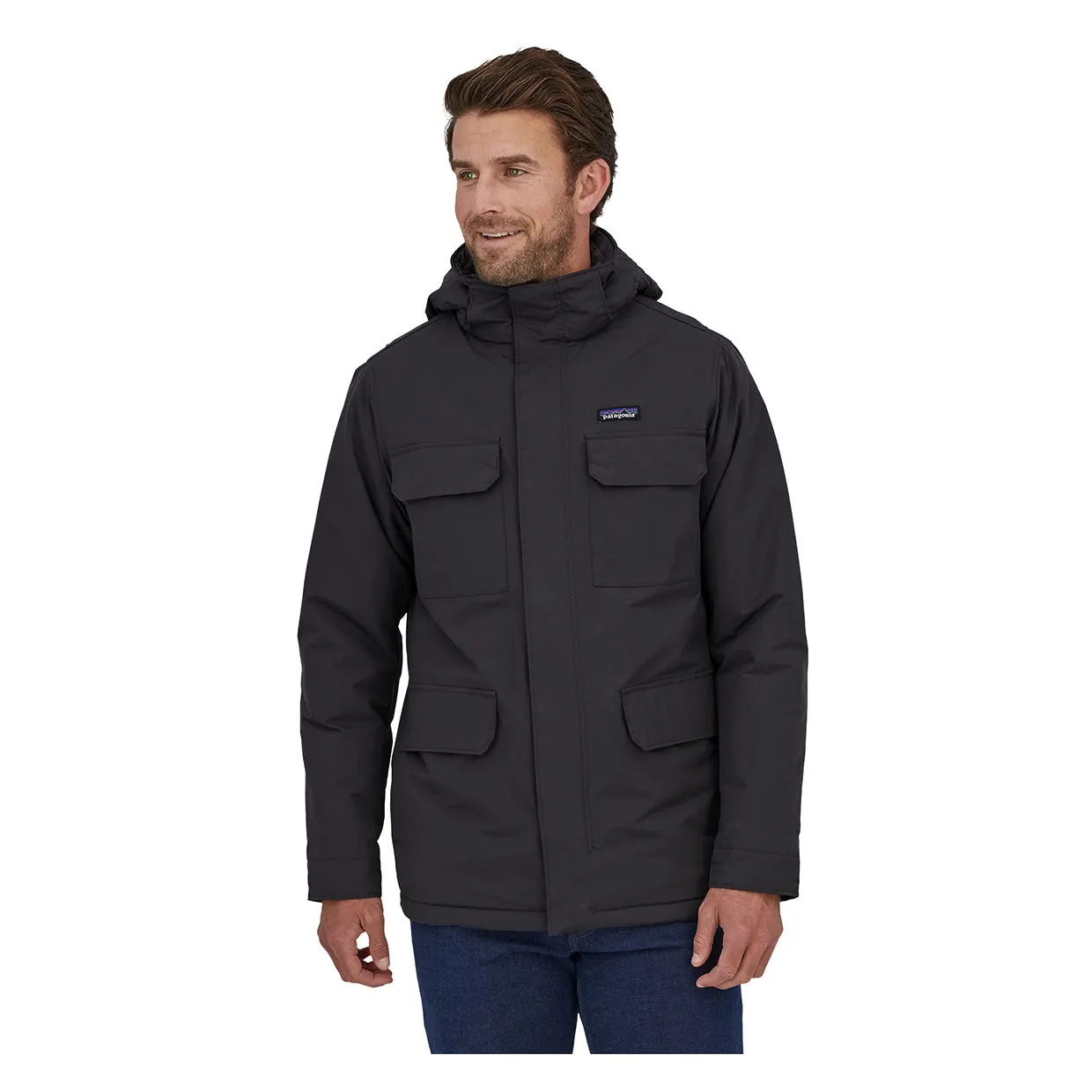 Giubbino Uomo Patagonia Isthmus Parka Nero