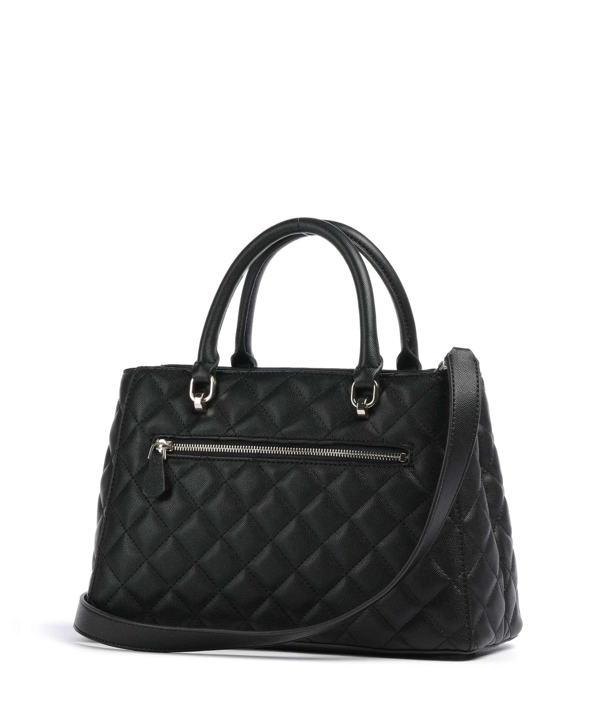  Guess Carly Eco Borsa a mano pelle sintetica nero  