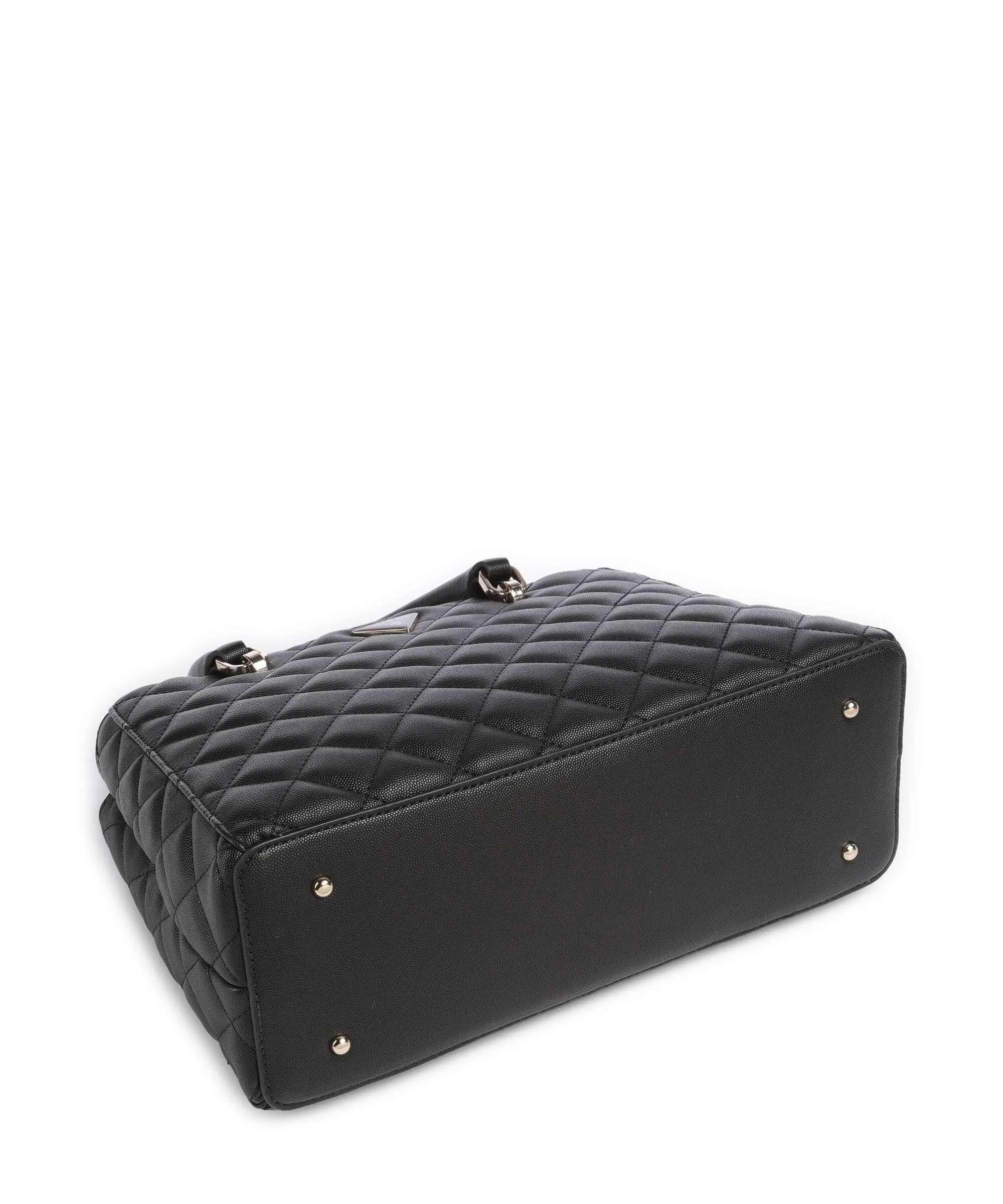  Guess Carly Eco Borsa a mano pelle sintetica nero  