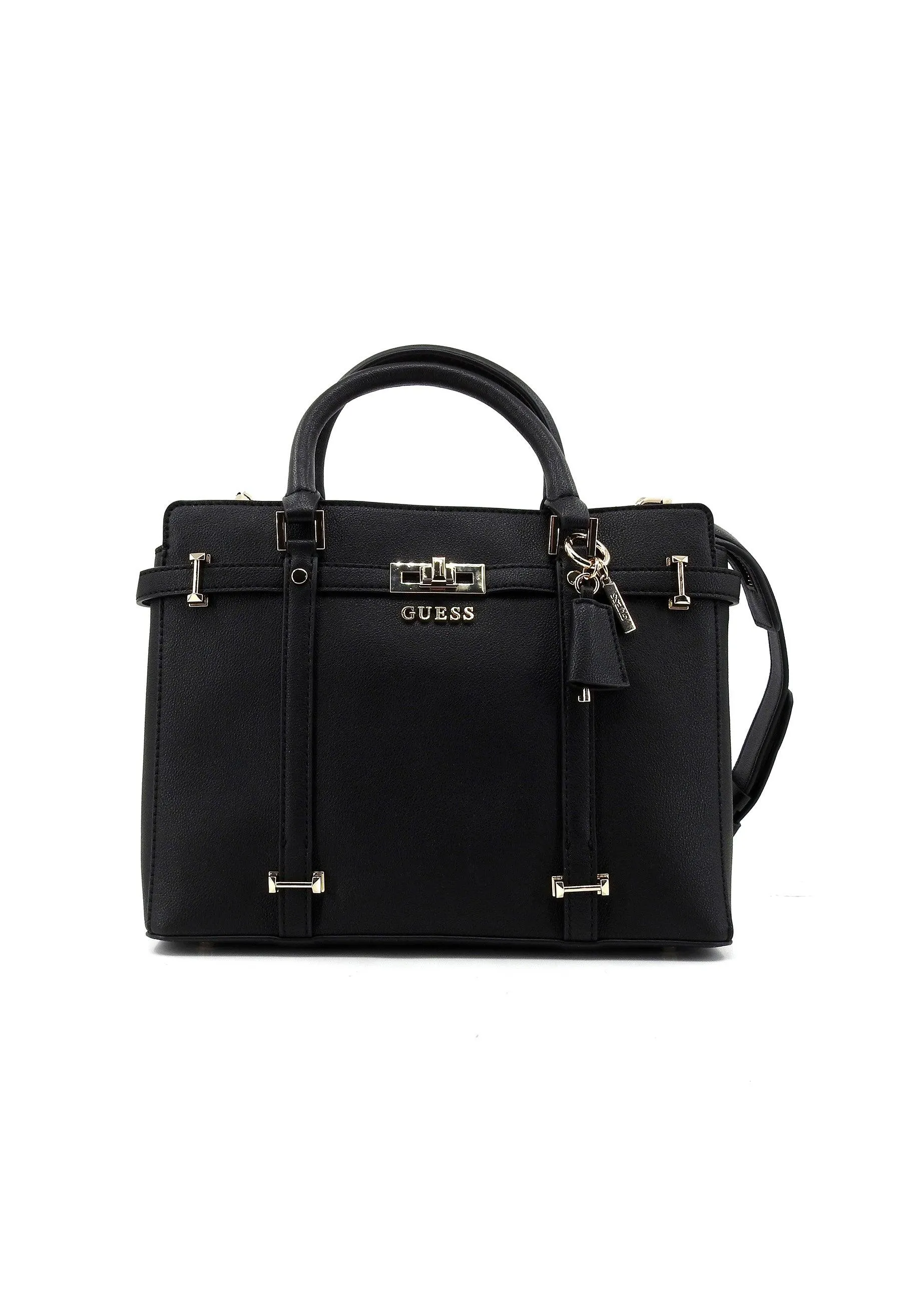 GUESS Emilee Borsa Satchel Luxury Donna Black BG886206