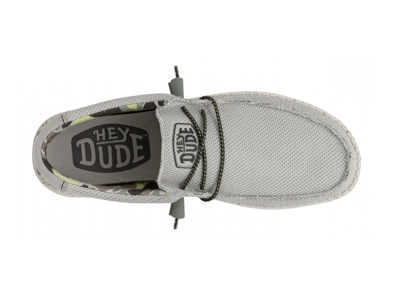 Hey Dude Scarpe Uomo Estive Wally Sox Triple Needle Fog