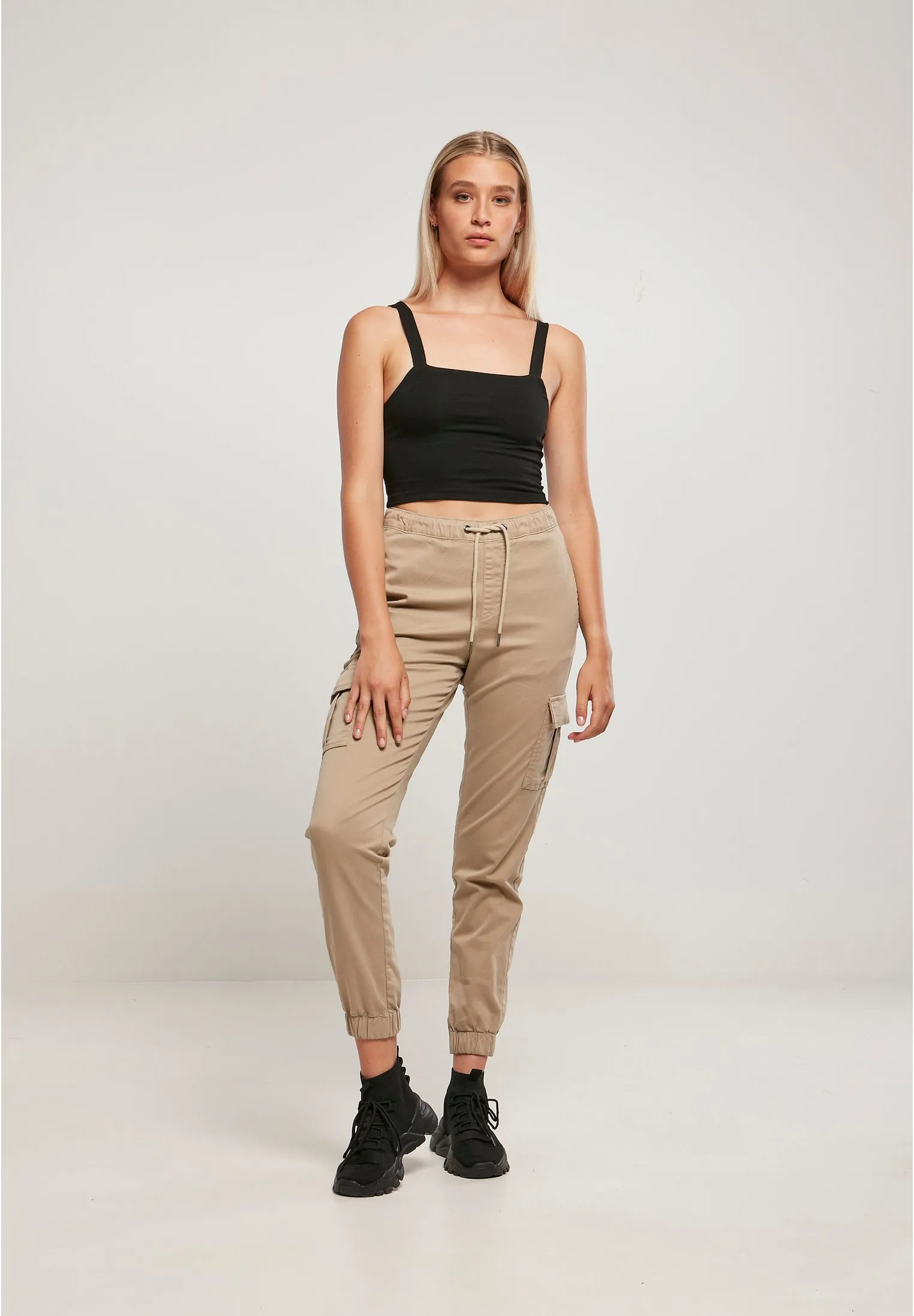 HIGH WAIST COMFORT - Pantaloni cargo