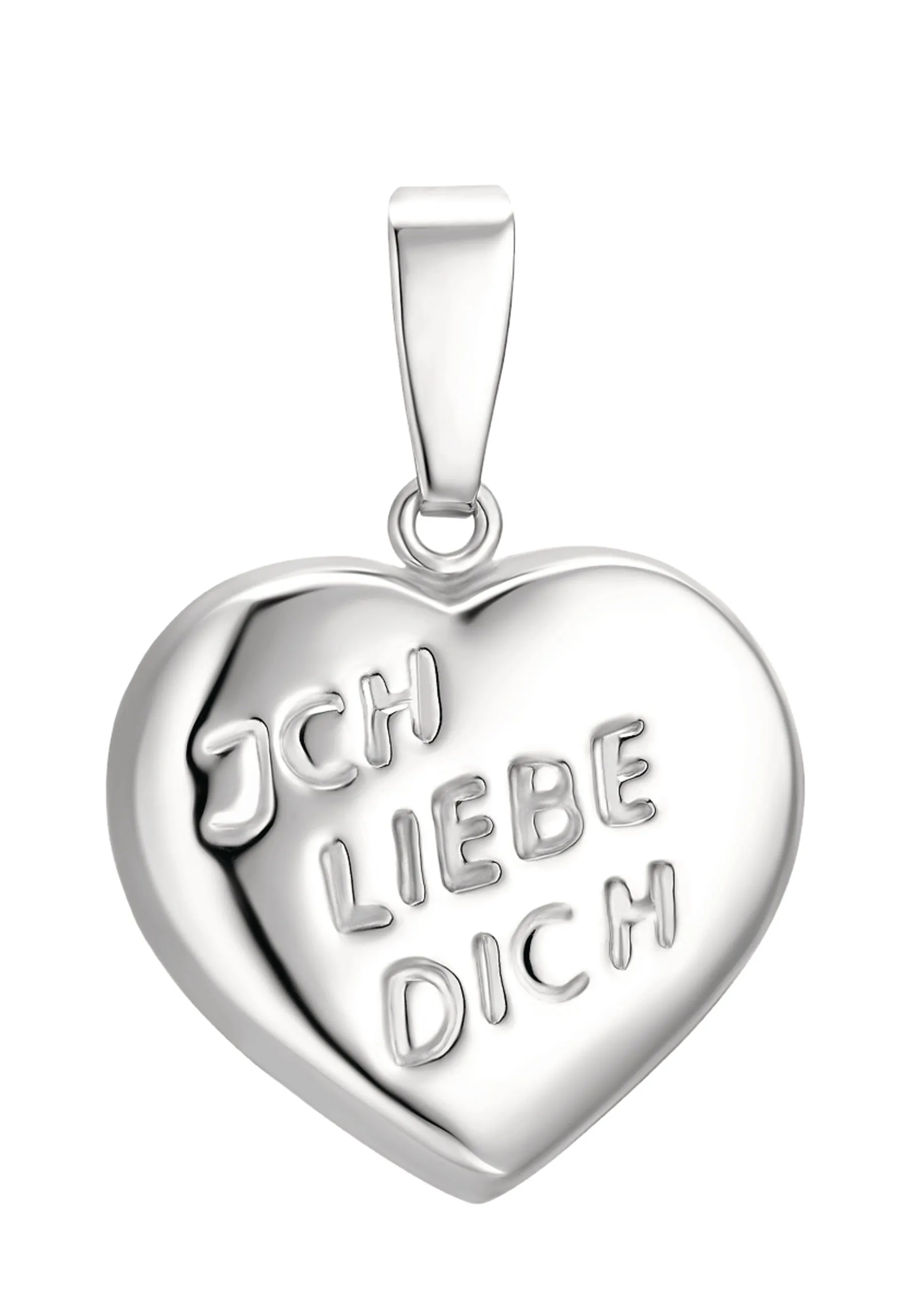 ICH LIEBE DICH HEART - Ciondolo