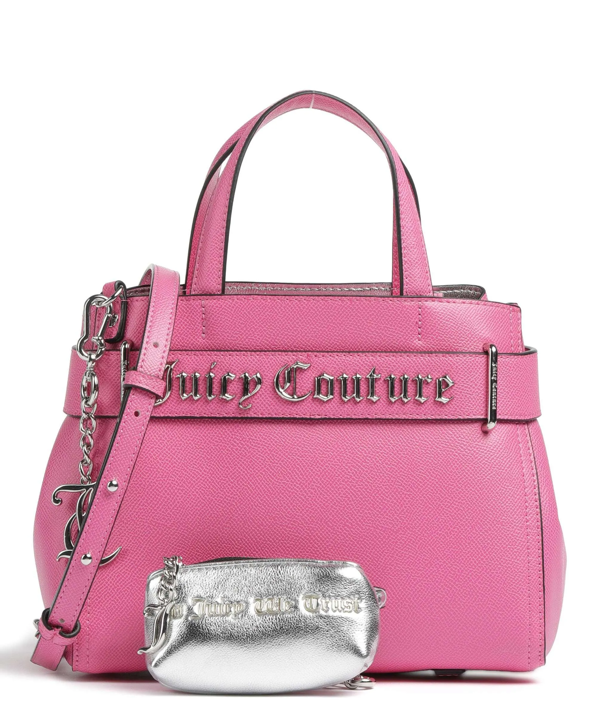  Juicy Couture Jasmine S Borsa a mano pelle sintetica pink  