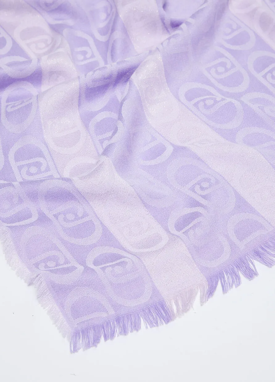 LIU-JO Stola monogram jacquard g.