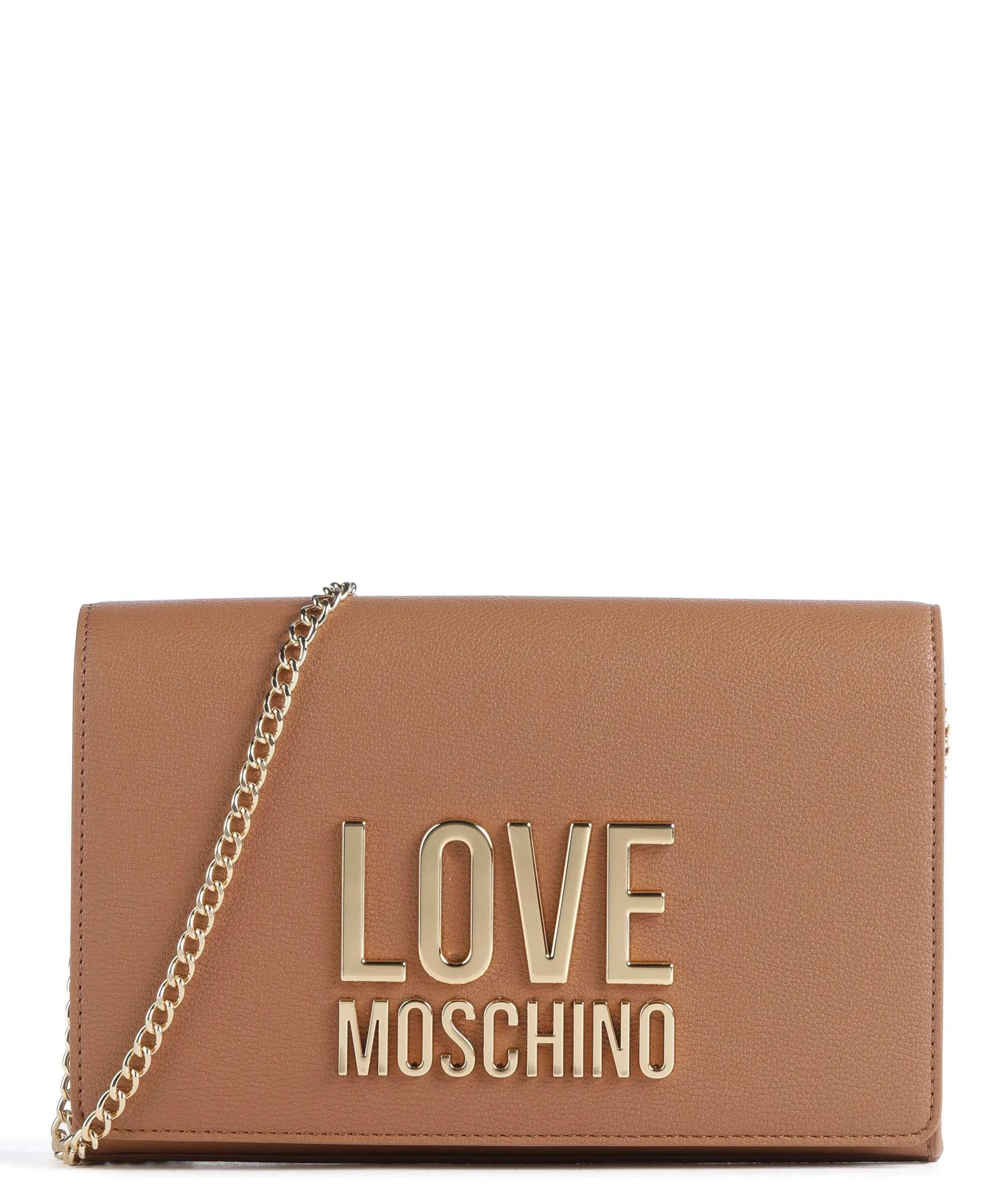  Love Moschino Smart Daily Borsa a tracolla pelle sintetica marrone  