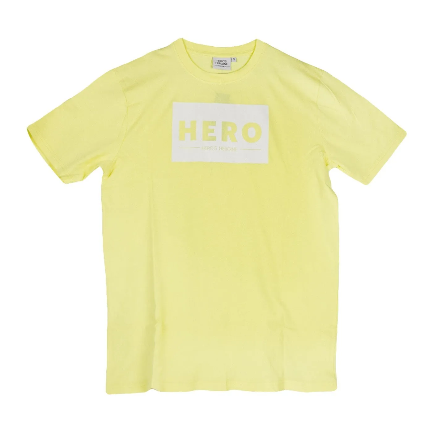 Maglietta Uomo Hero Logo Yellow