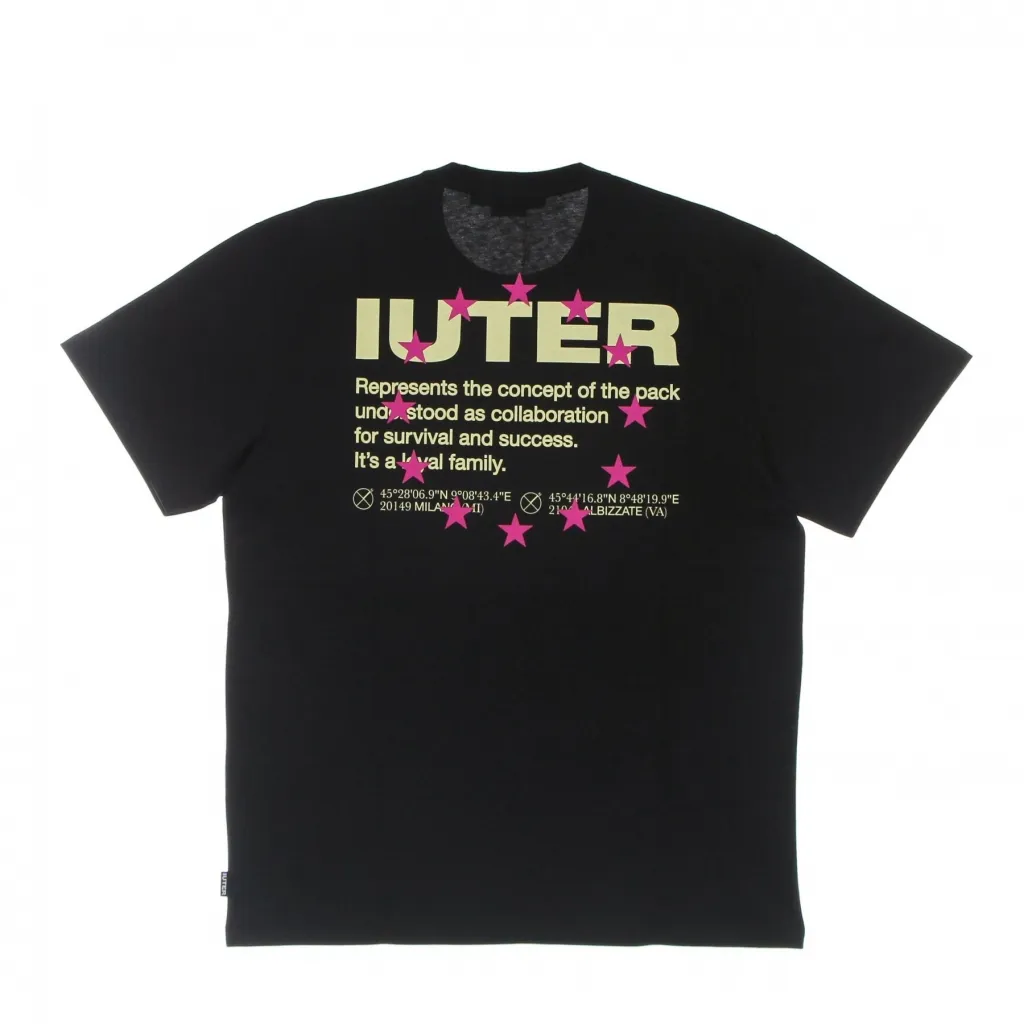 maglietta uomo info tee BLACK