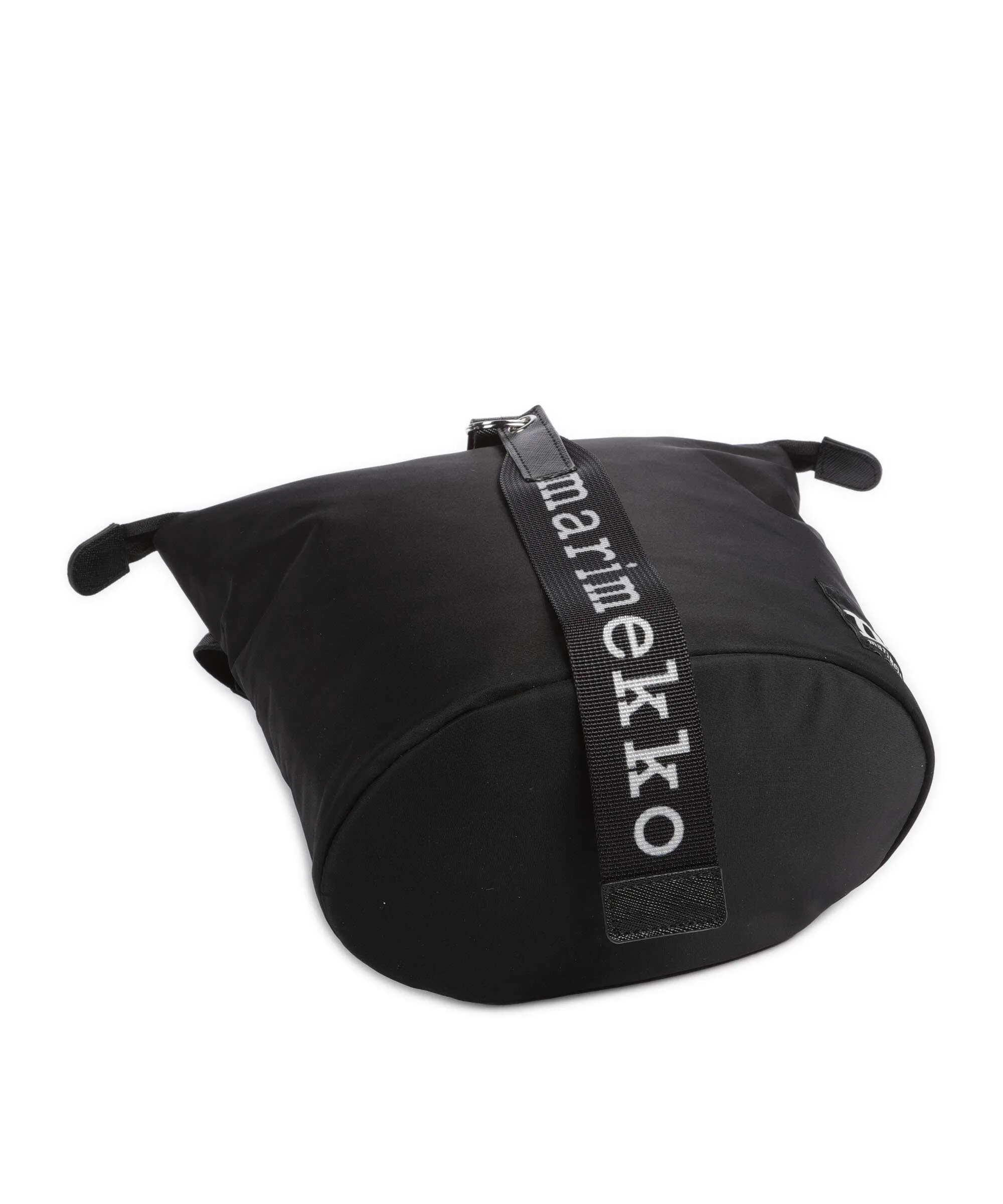  Marimekko Solid Carry All Borsa a secchiello poliammide nero  