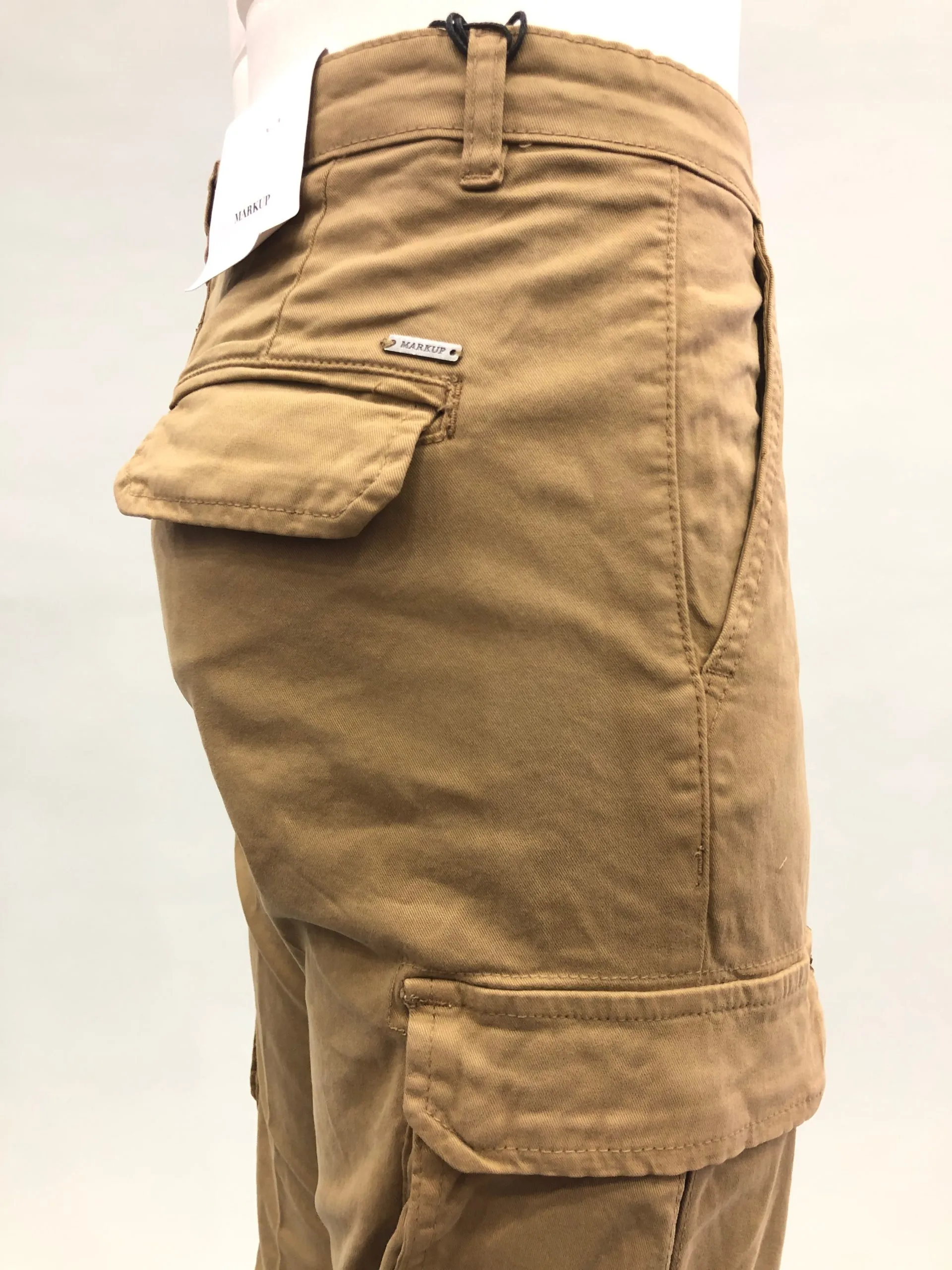 MARK UP Pantalone modello cargo twill fit c.