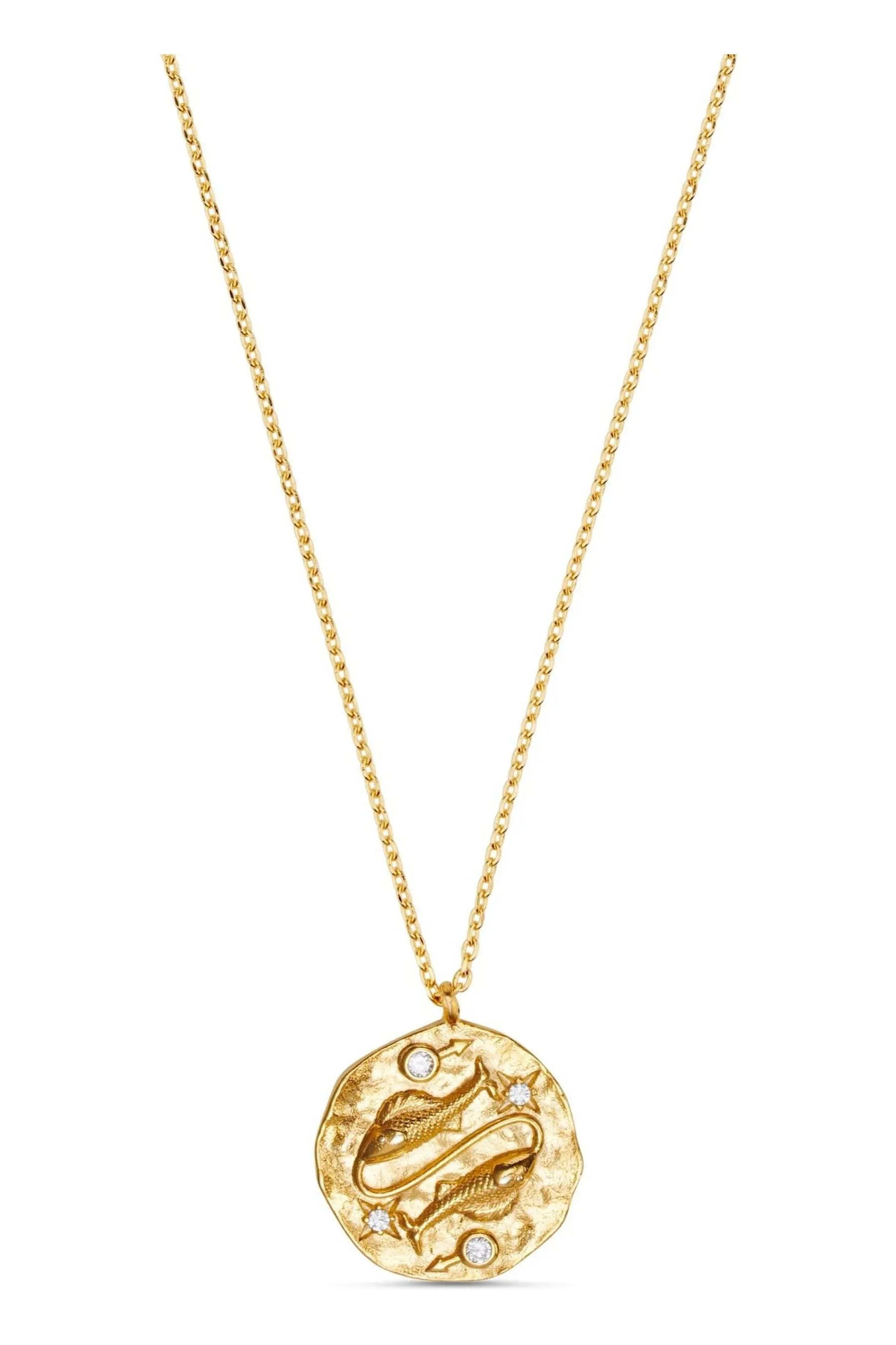 Orelia London Oro - Collana placcata con medaglione zodiaco