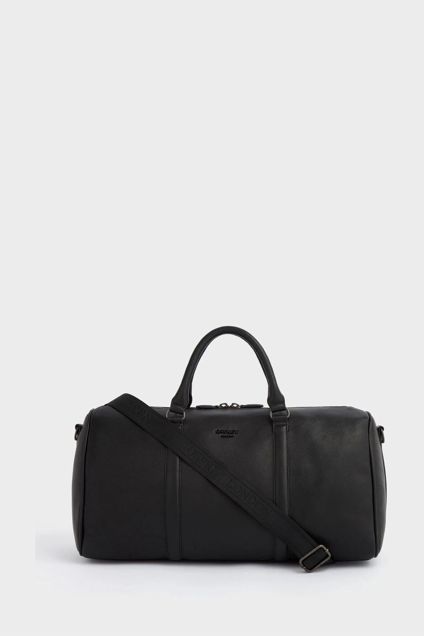 OSPREY LONDON - The Onyx - Nero in pelle - Borsa per palestra